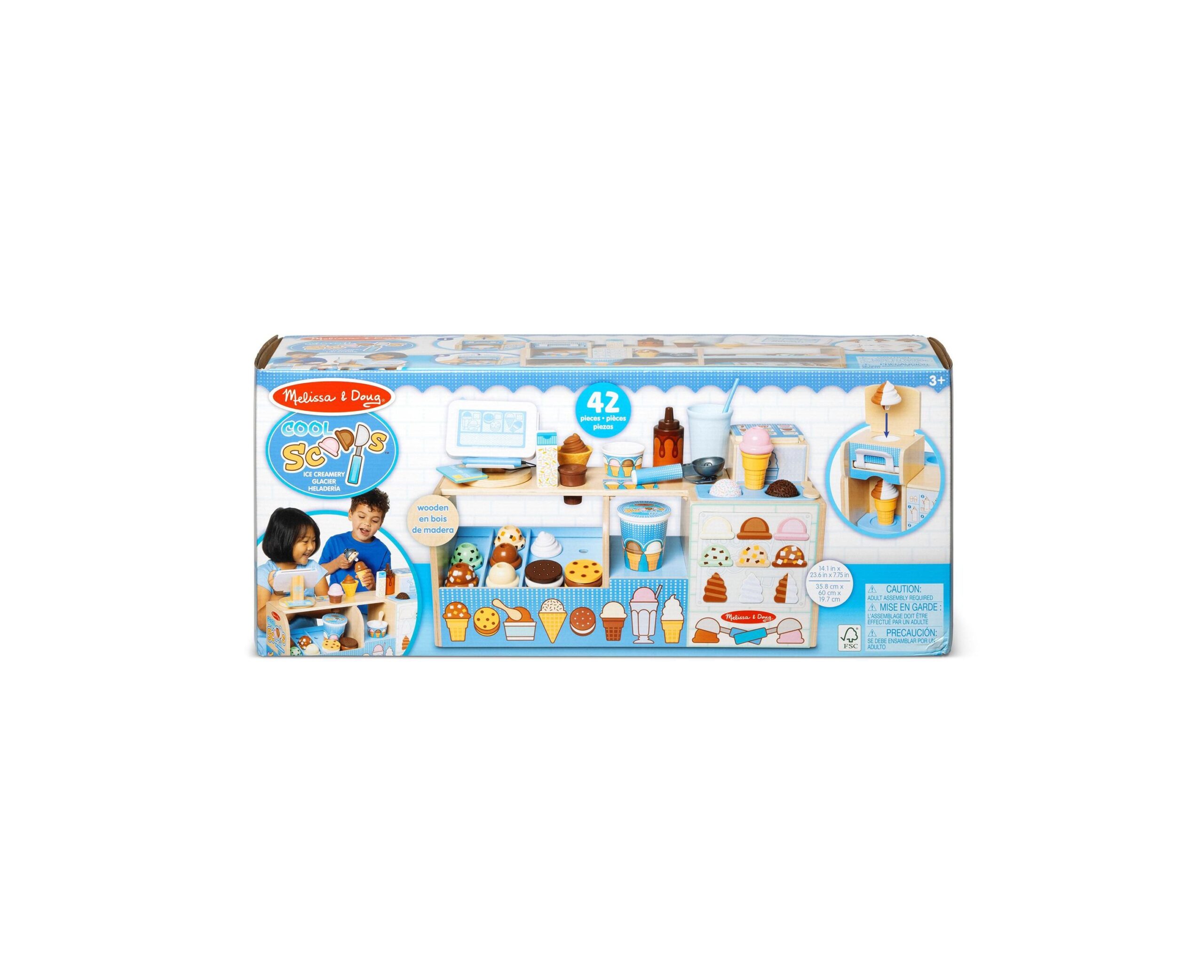 Melissa & Doug Cool Scoops Ice Cream Playset - Image 4