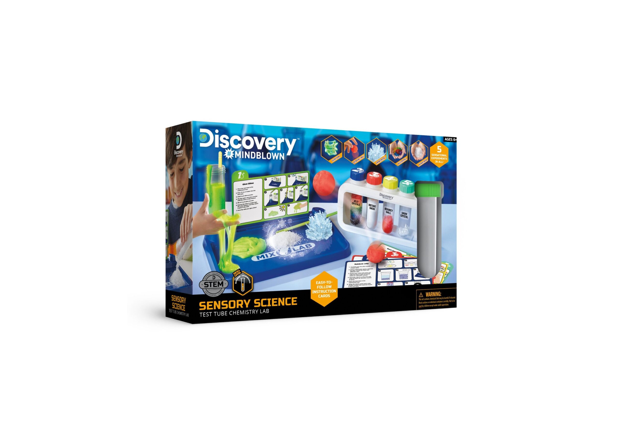 Discovery #MINDBLOWN Sensory Science Test Tube Chemistry Lab Set - Image 4