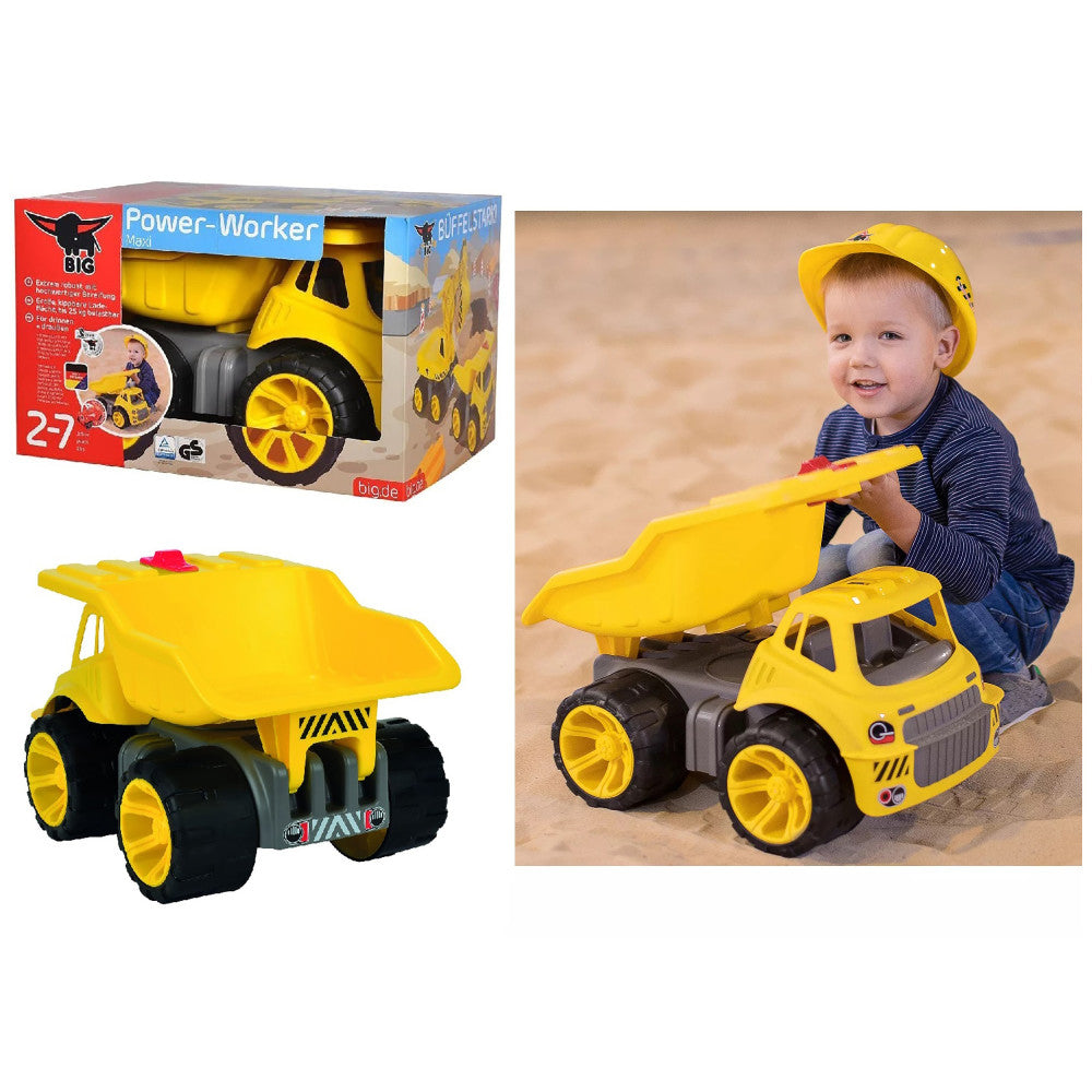 BIG - Power Worker Maxi Truck Rideon - Durable Kids Construction Toy - Image 3