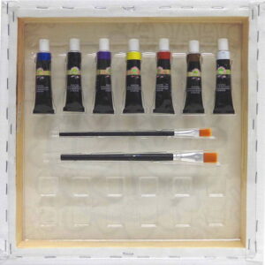 Paintadoodle DIY Mallards Painting Kit - 12x12 Canvas