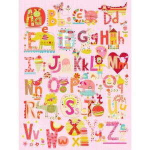 Carolyn Gavin Oopsy Daisys Fruits, Flowers & Furries Canvas Wall Art