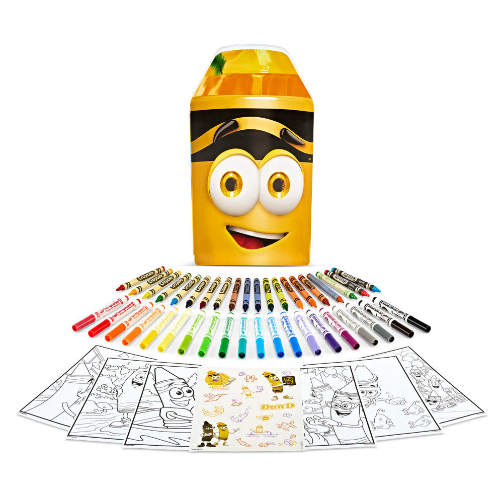 Crayola Yellow Limited Edition Art Case - Vibrant Creativity Kit - Image 3