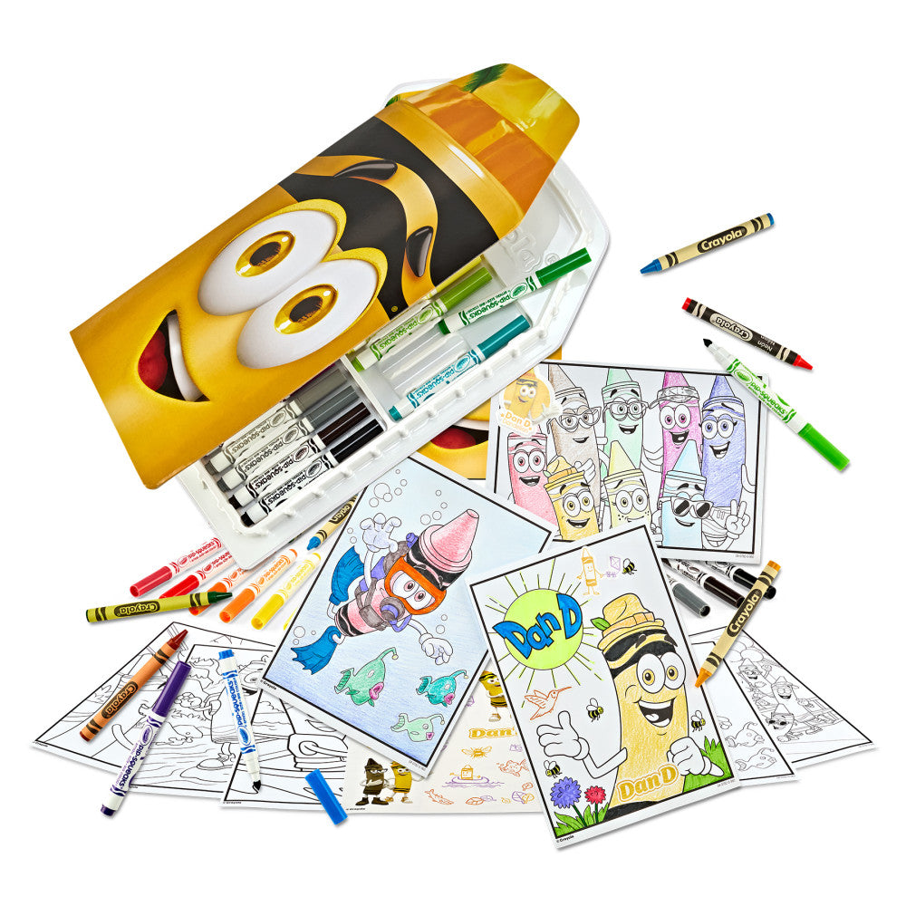Crayola Yellow Limited Edition Art Case - Vibrant Creativity Kit - Image 4