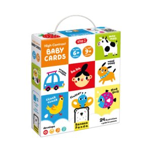 Banana Panda High Contrast Baby Cards ?C Visual Development Set 6m+ 9m+