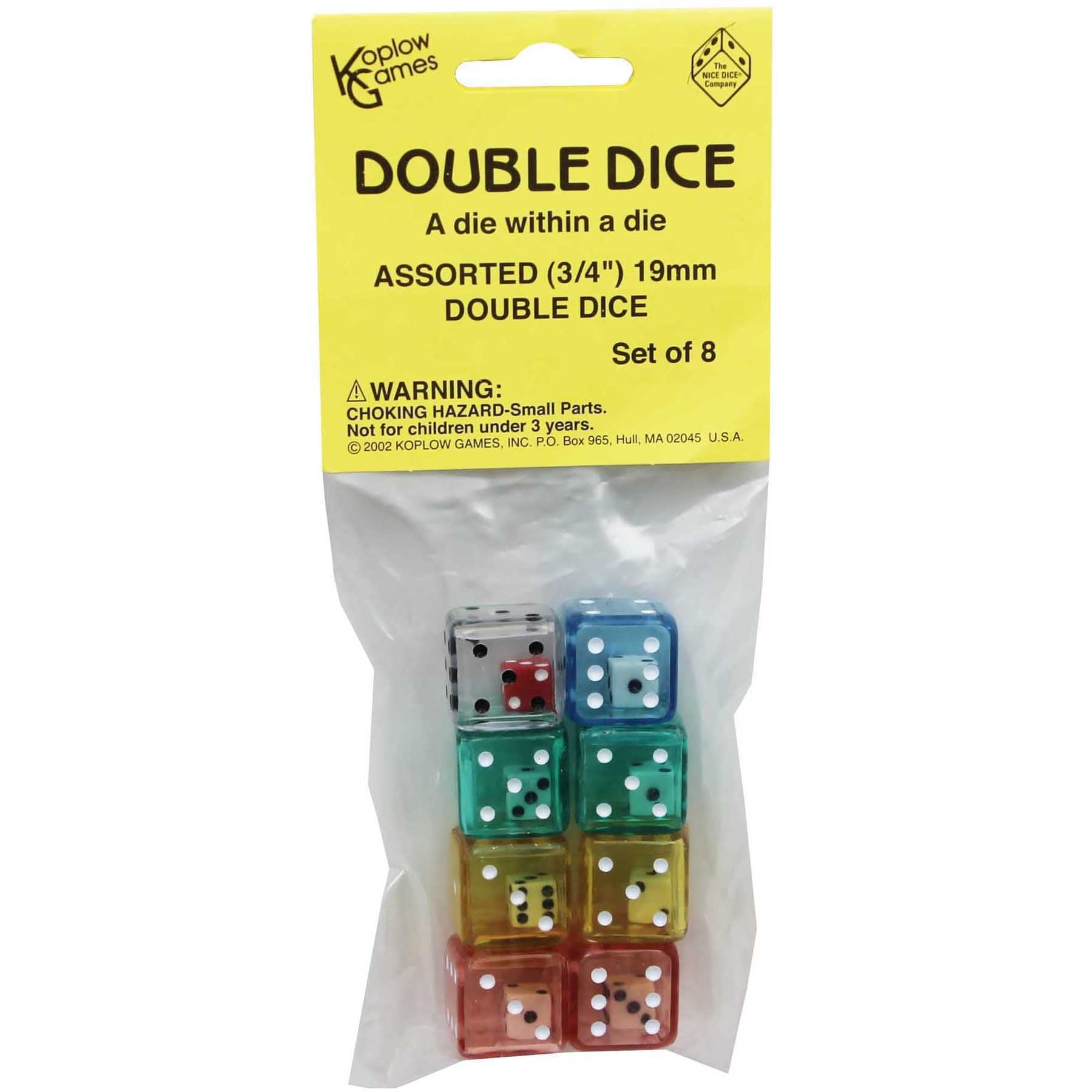Koplow Games Exciting Double Dice Set, 48 Count - Image 2