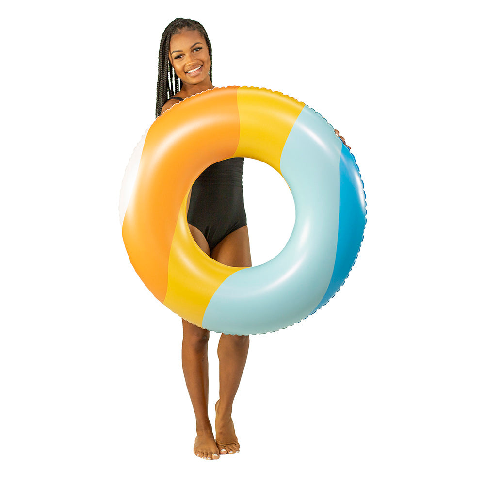 Good Vibes 36" Waves Beach & Pool Tube - Image 2