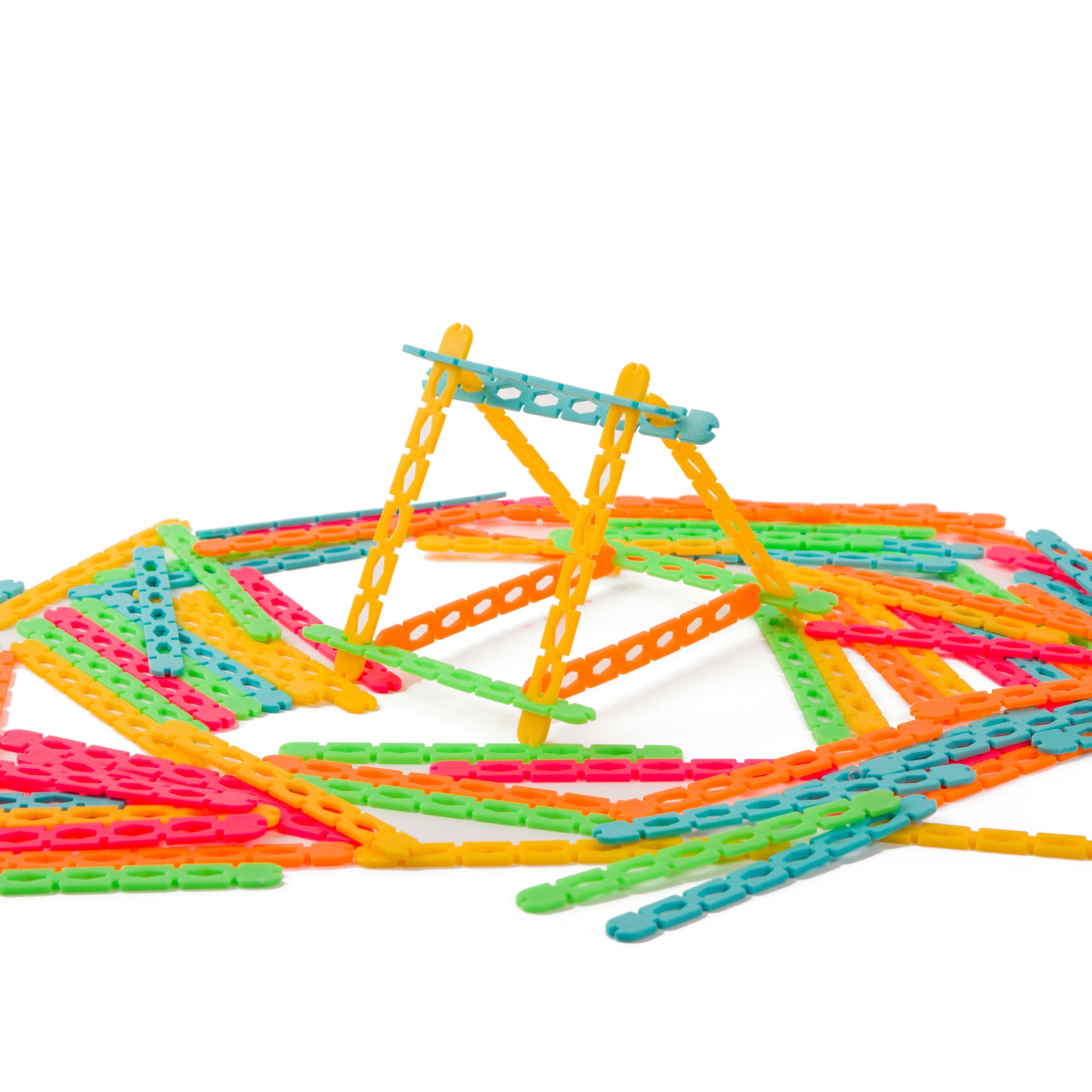 Roylco STEAM Structure Sticks - Colorful Building Kit for Creative Play - Image 6