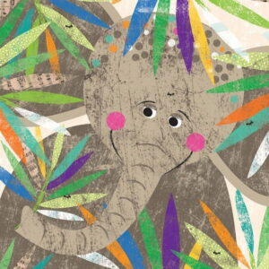 Oopsy Daisys Peeking Jungle Buddies Canvas Art Collection