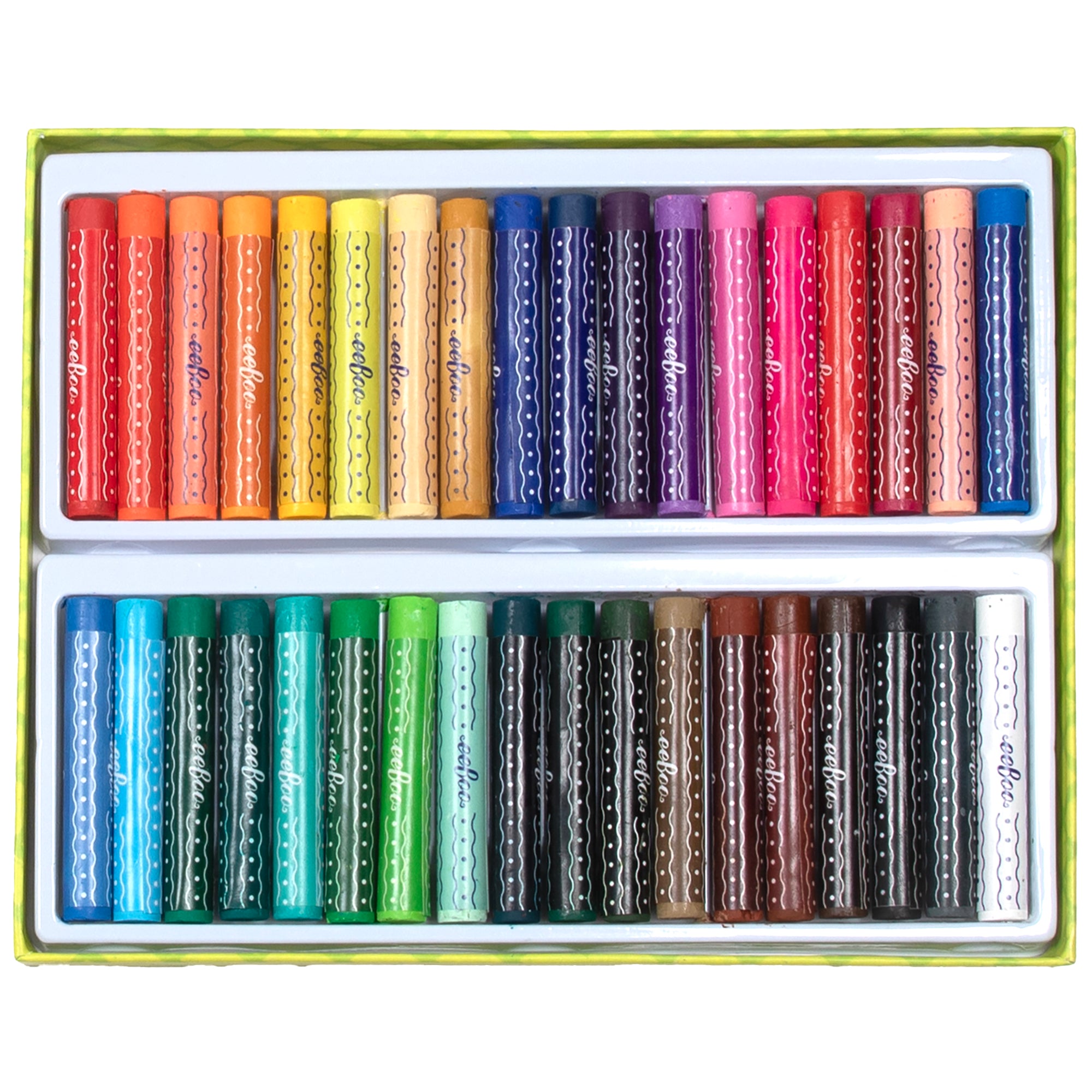 eeBoo Yumi's Mushroom House Oil Pastels Set - 36 Brilliant Colors - Image 3