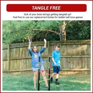 Bolaball Vibrant Red Accessory Pack for Ultimate Backyard Fun